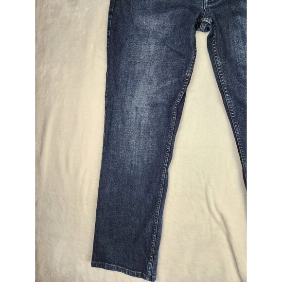 Buffalo David Bitton Jeans Mens 34x30 Jackson-X Straight Stretch Dark Wash - Picture 3 of 16